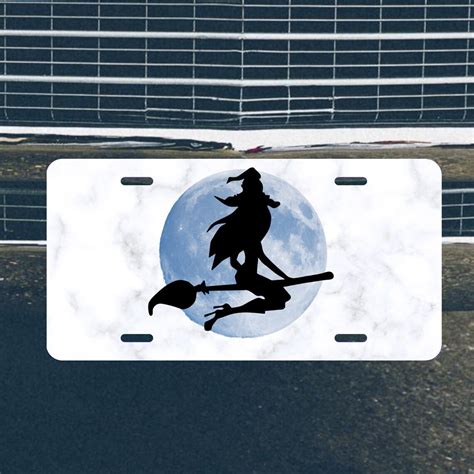 Witchy Vibes: Harness the Power of a Witch-Inspired License Plate